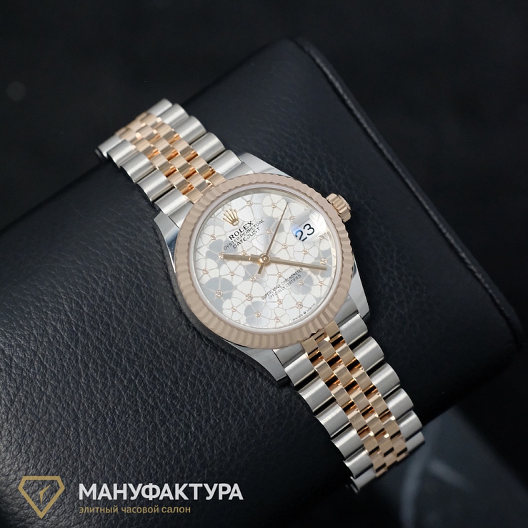 Datejust 31mm Steel and Everose Gold