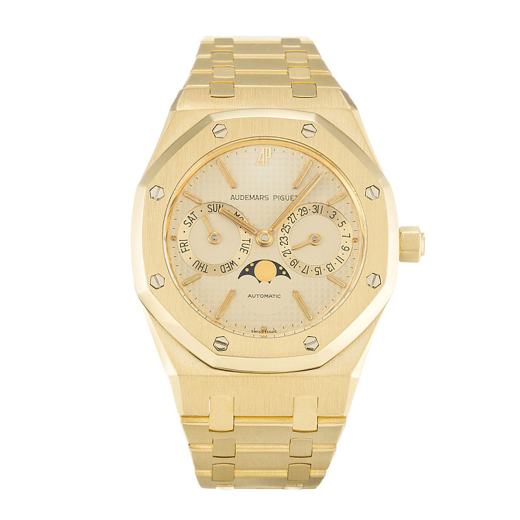 Royal Oak Day Date Moon Yellow Gold
