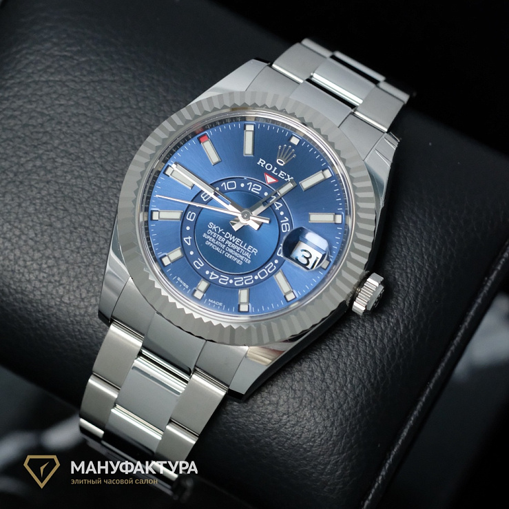 Sky-Dweller Steel Blue Dial