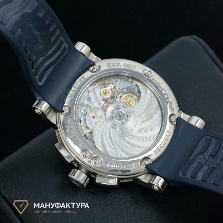 Marine Chronograph White Gold
