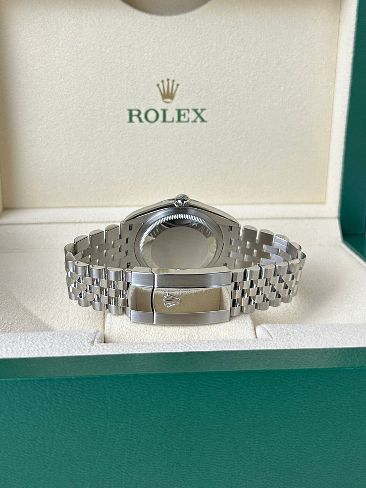 Datejust 36mm Steel Blue Motif Dial Jubilee bracelet
