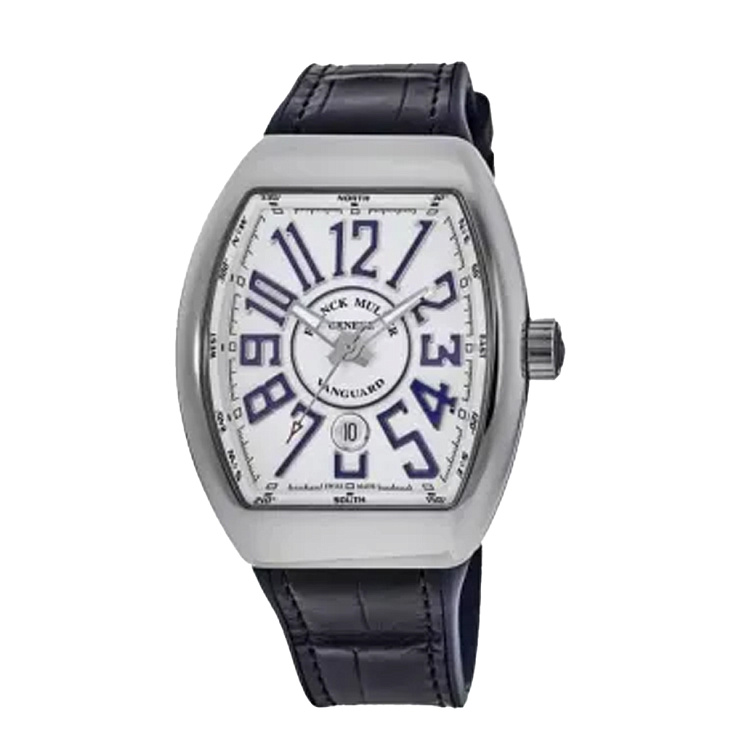 Vanguard 45mm White and Blue dial steel