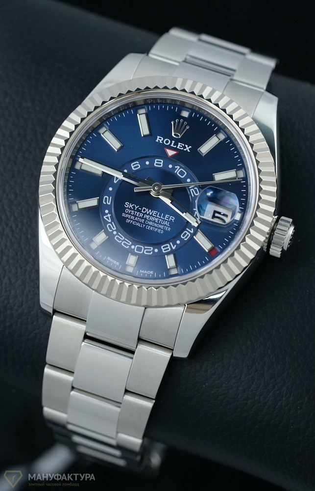 Sky-Dweller Steel Blue Dial