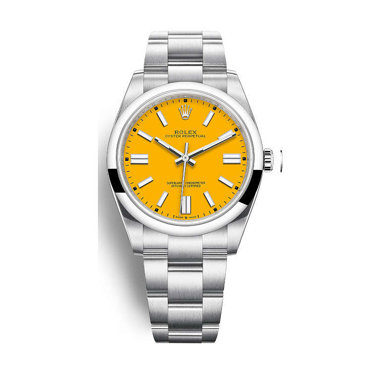 Oyster Perpetual 41 mm Yellow Dial