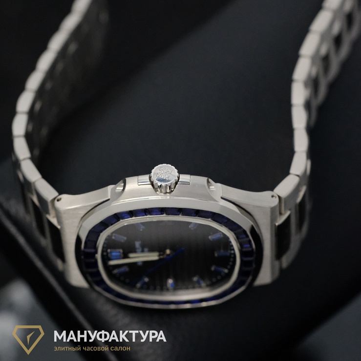 Customised Nautilus Blue Sapphire