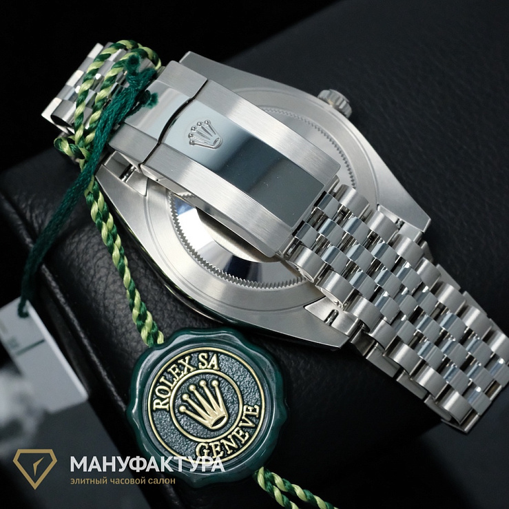 Oyster Perpetual Datejust 41mm Grey Dial Diamonds