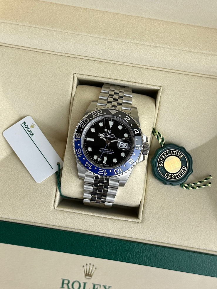 GMT-MASTER II Batman Jubilee Bracelet