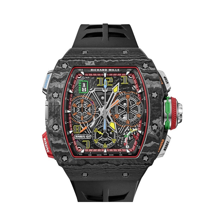 Automatic Split Seconds Chronograph RM 65-01 Carbon TPT