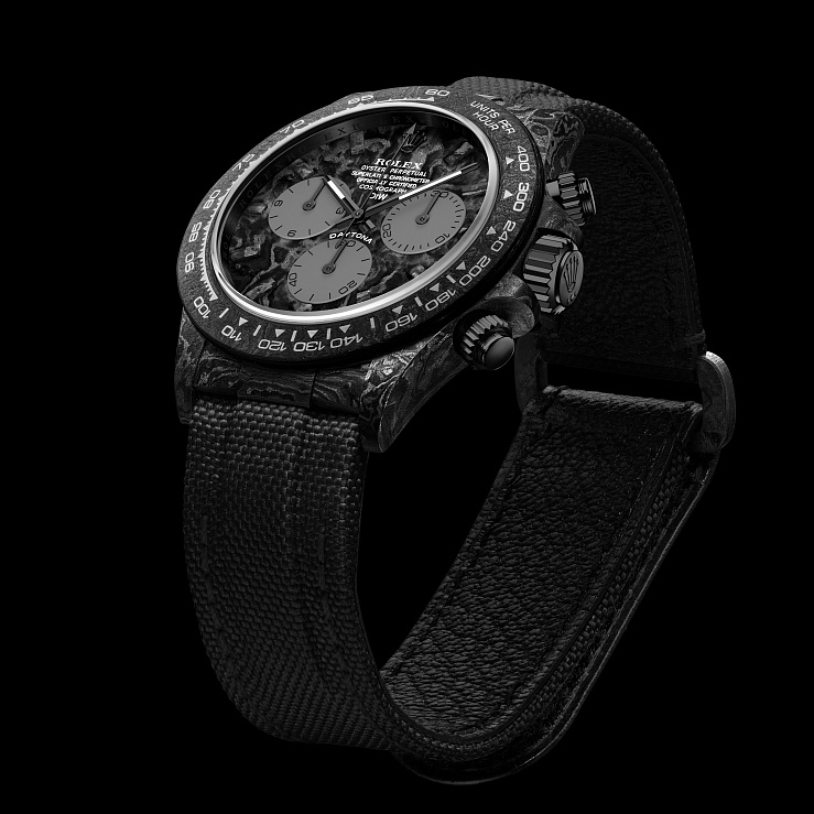 Rolex Daytona 40 Mm All Carbon Graphite