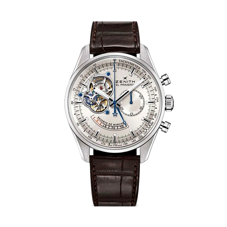 El Primero Chronomaster Open Silver Dial Power Reserve