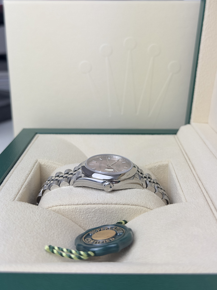 Datejust 31mm Steel Pink Dial Jubilee bracelet