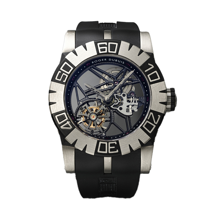TOURBIDIVER TITANIUM AND CARBON FIBER EASY DIVER SED TOURBILLON