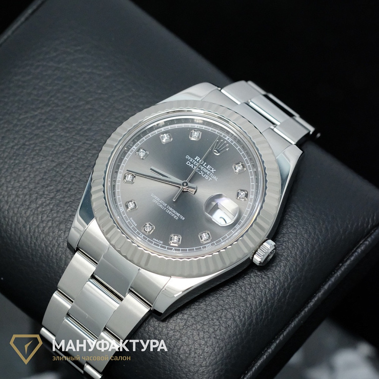 Datejust II 41mm Diamonds