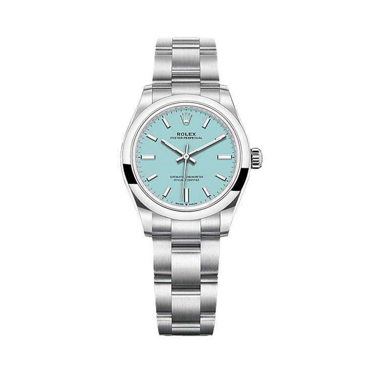 Oyster Perpetual Turquoise Blue 31mm