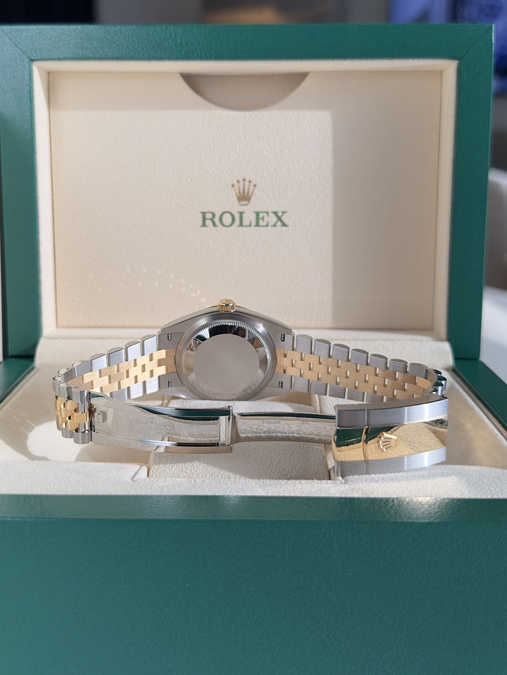 Datejust 36mm Steel & Yellow Gold Computer Diamond Dial Jubilee Bracelet