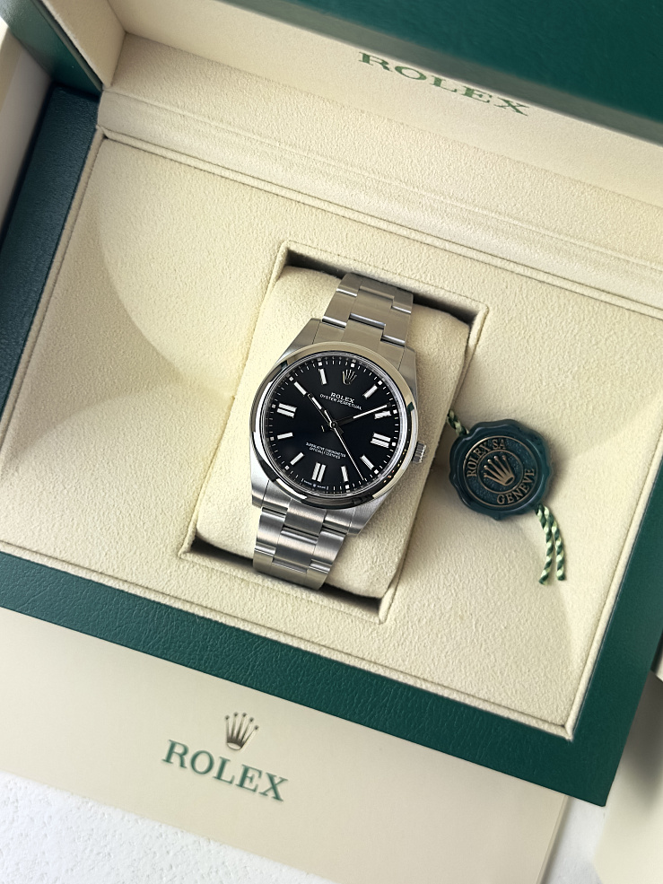 Oyster Perpetual 41 mm Black Dial
