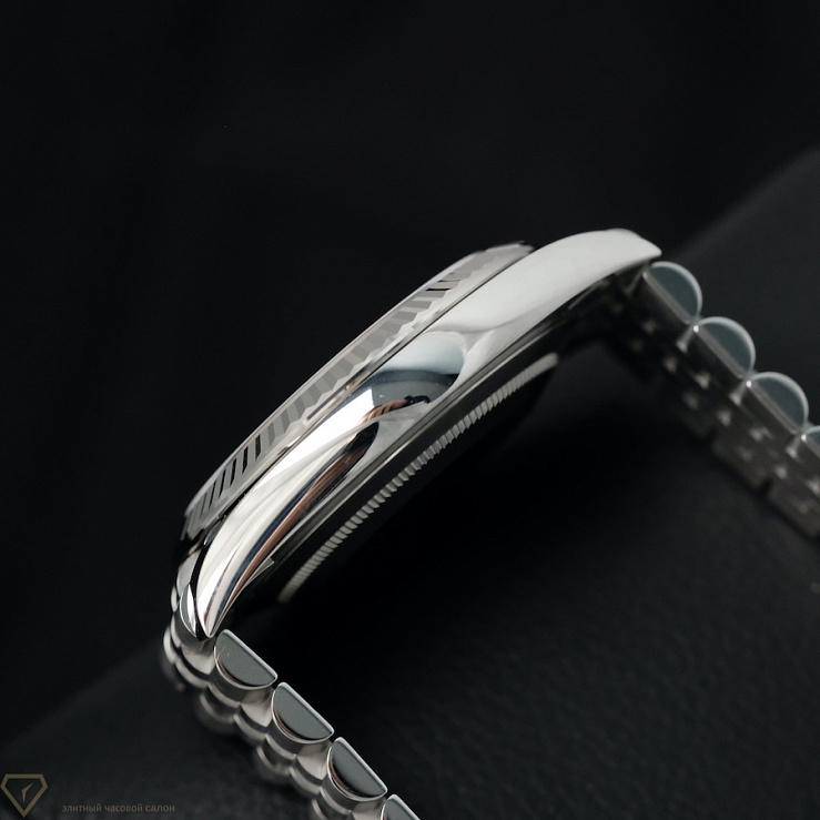 Datejust 41mm Black Dial Diamonds