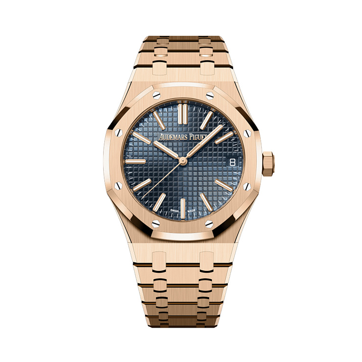 Royal Oak Selfwinding Rose Gold Blue Dial