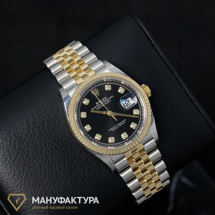 Datejust 36mm Black Diamonds Dial