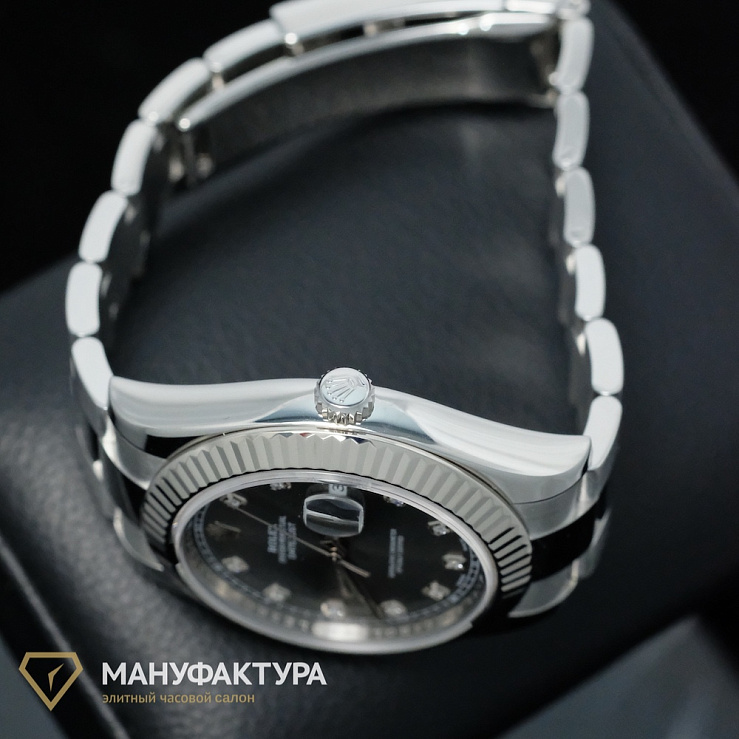Datejust II 41mm Diamonds