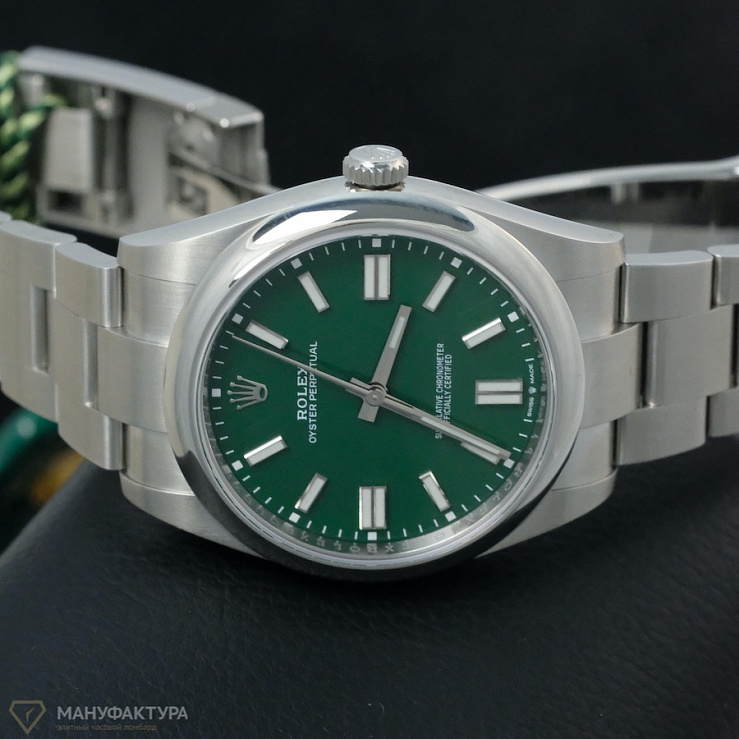 Oyster Perpetual 41 mm Green Dial
