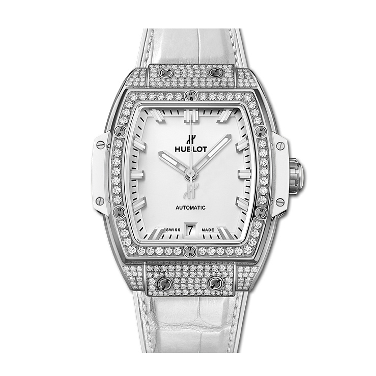 Spirit of Big Bang 39 Titanium Diamonds Paved White