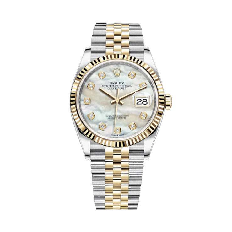 Datejust 36mm MOP Dial Steel Yellow Gold