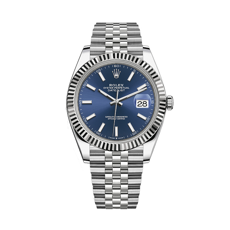 Oyster Perpetual Datejust 41mm Blue Dial
