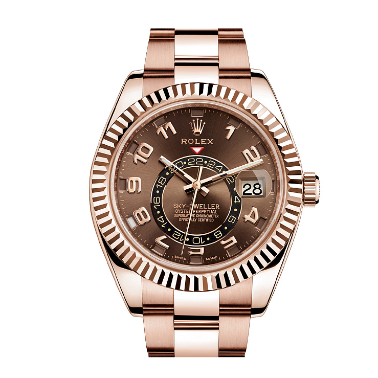 Sky-Dweller Rose Gold Discontinued Chocolate Dial 2021
