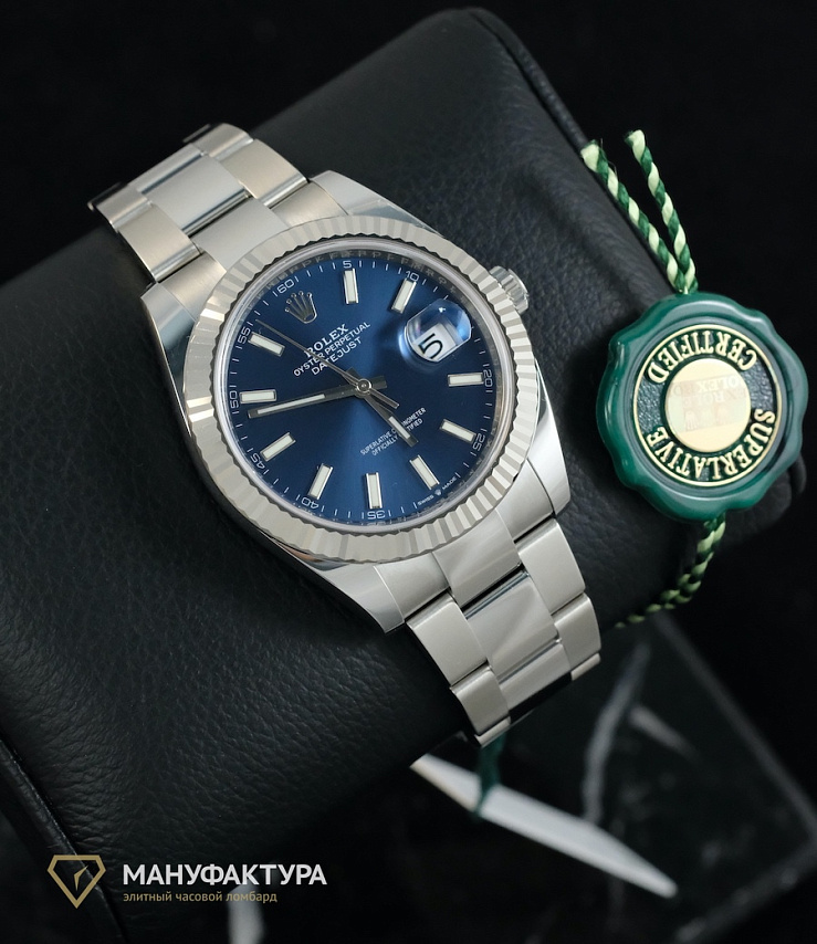 Datejust II 41mm Blue 2021