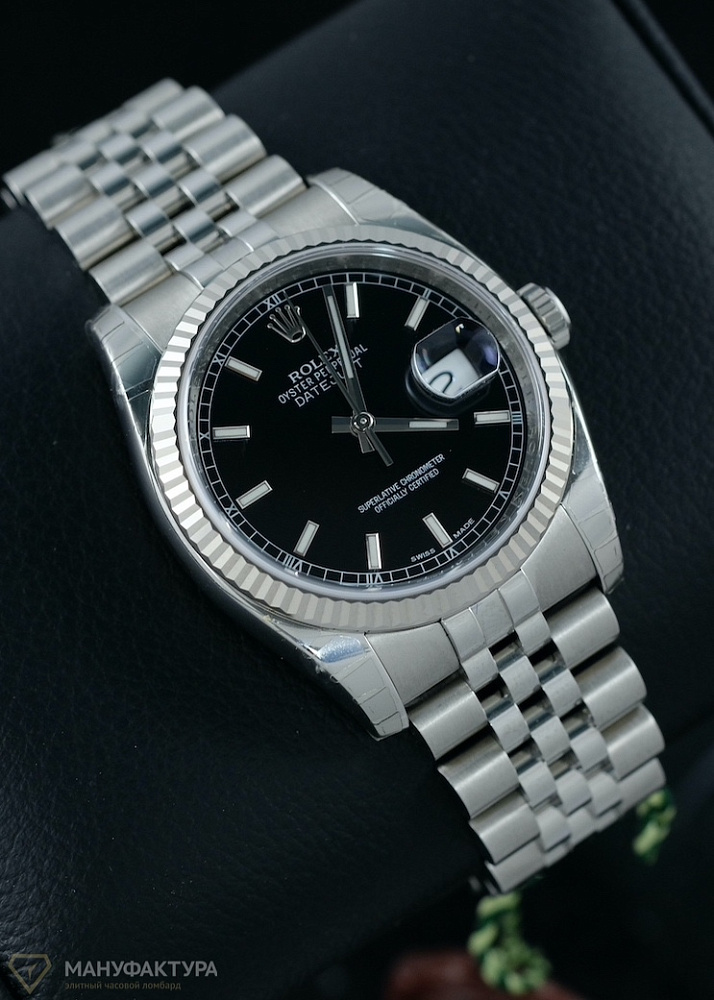 Datejust 36mm Black Dial