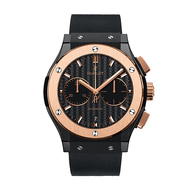 Classic Fusion Black Magic Ceramic Gold