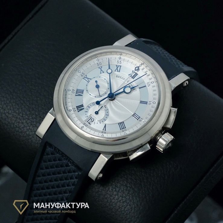Marine Chronograph White Gold