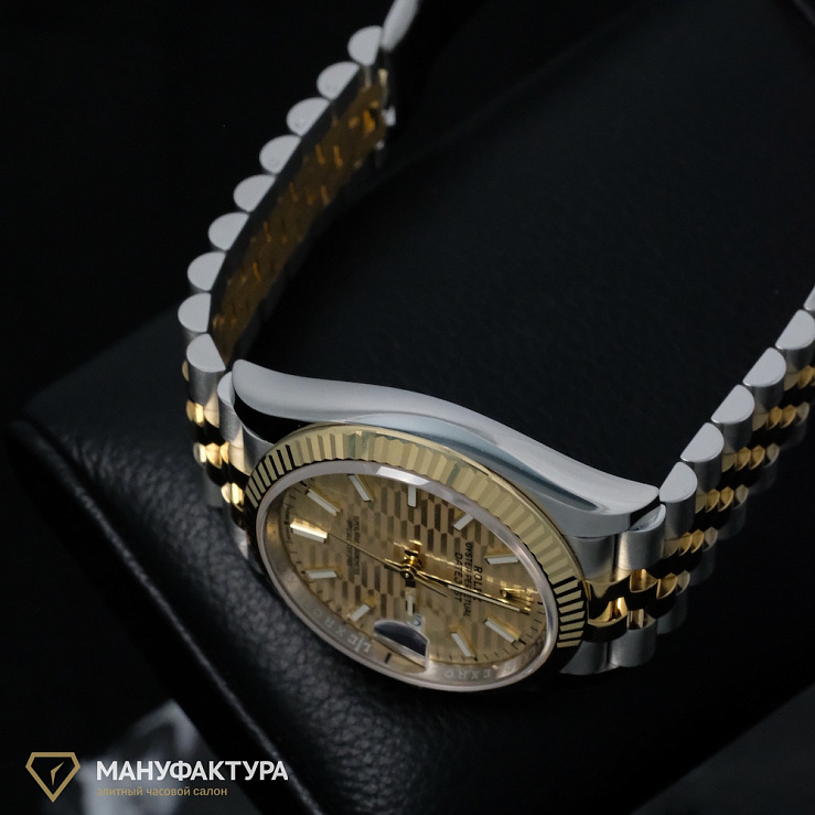 Datejust 36mm Steel & Yellow Gold Fluted Motif