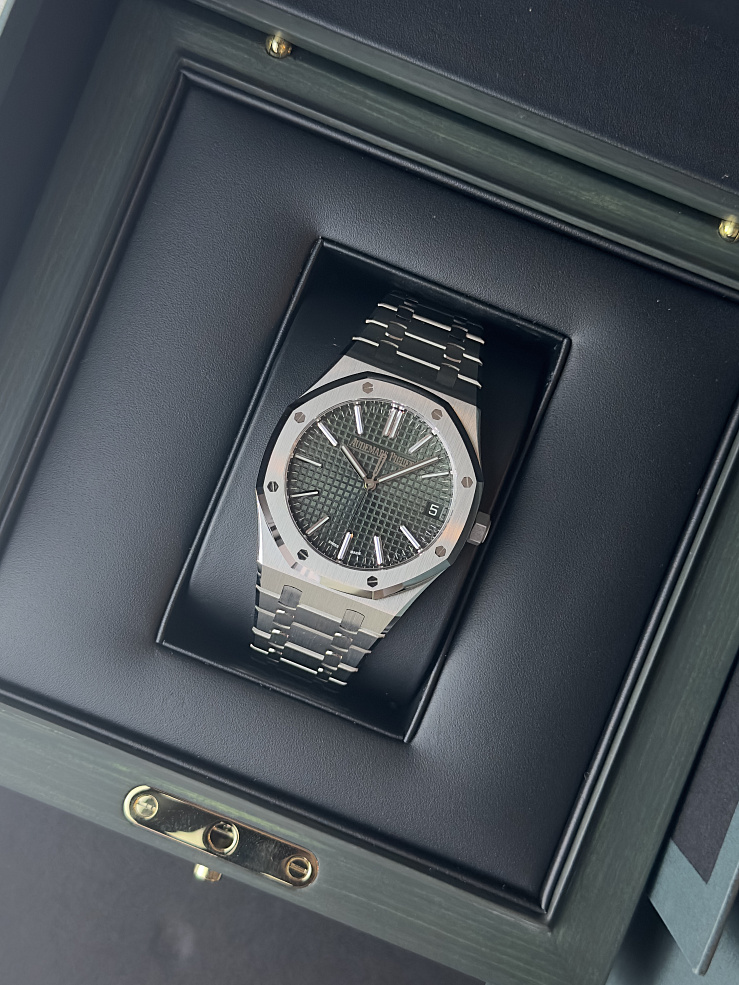 Royal Oak SELFWINDING Green dial 41mm Steel