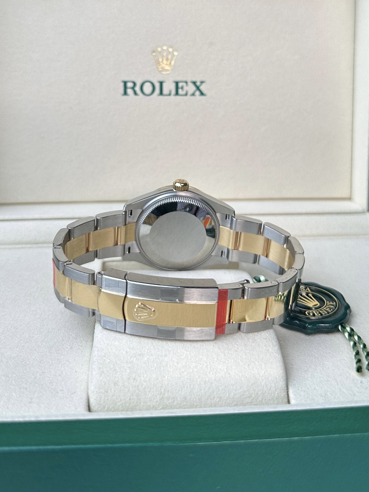 Datejust 31mm Steel & Yellow Gold Champagne Dial Oyster Bracelet
