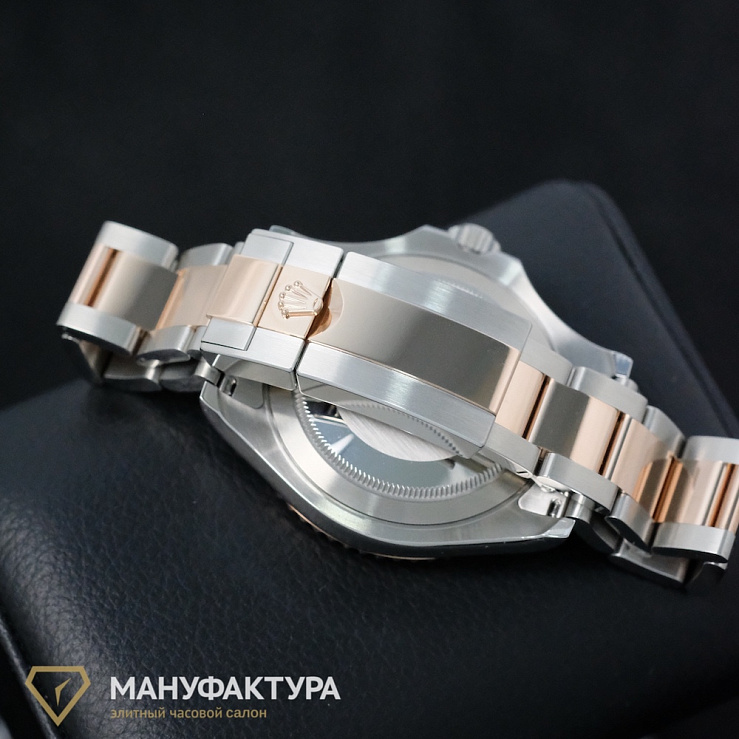 Yacht Master 40mm Steel Everose Chocolate Dial