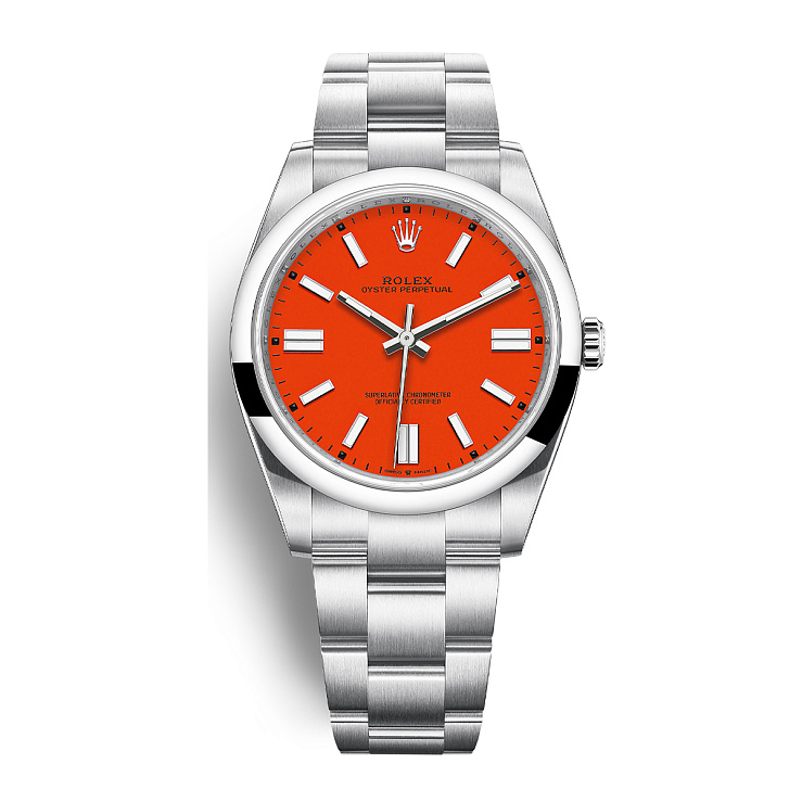 Oyster Perpetual 41 mm Red Dial