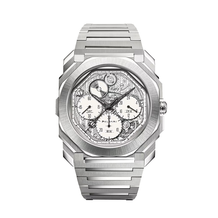 Octo Finissimo Sketch Chronograph Steel 43mm Limited Edition of 140 pieces