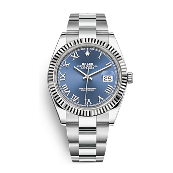 Datejust II 41mm Blue Azzurro 2021