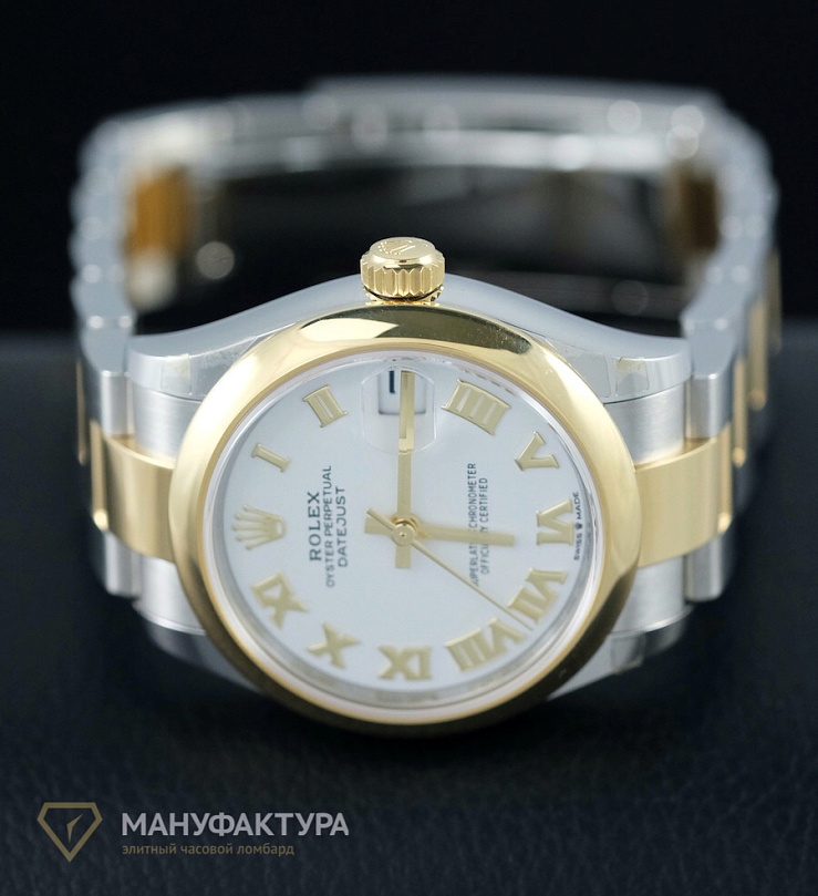 Datejust 31mm Oystersteel and Yellow Gold