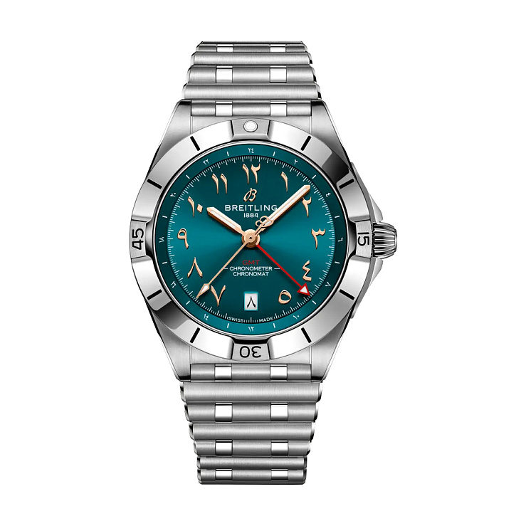CHRONOMAT Automatic GMT 40 Teal Arabic Dail Middle East Edition 200 pieces