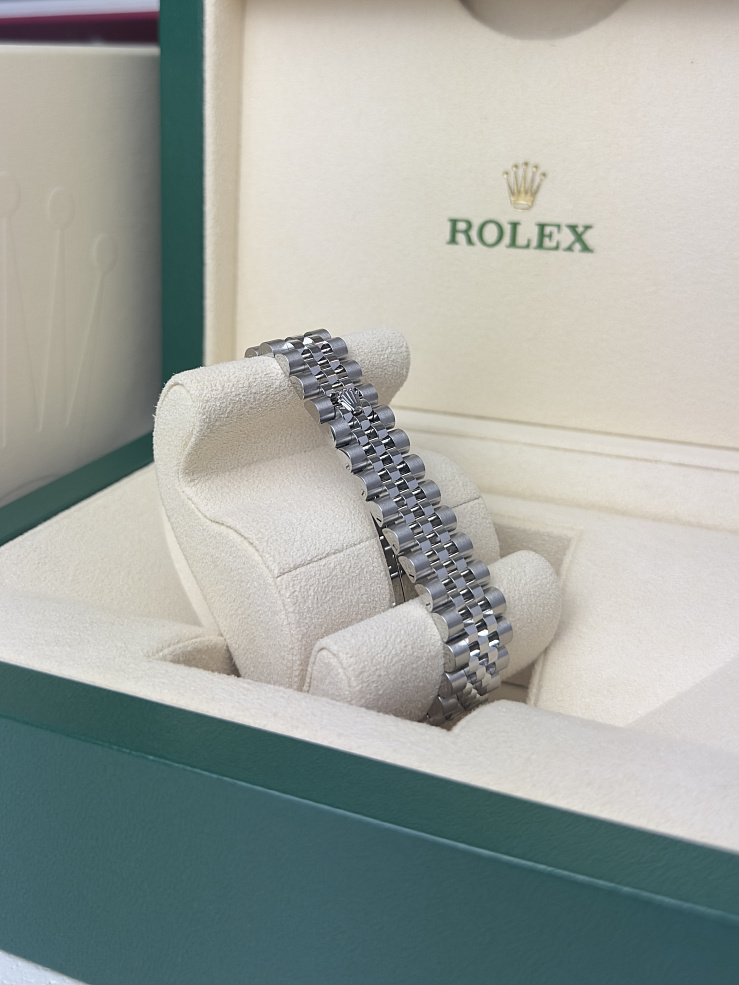 Datejust 31mm Steel Mint Green Dial Jubilee Bracelet
