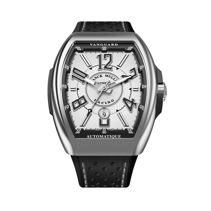 Vanguard Racing White dial Steel 45mm