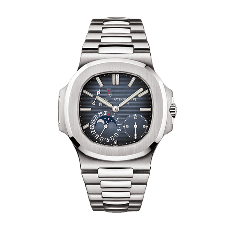 Nautilus Moonphase Stainless Steel