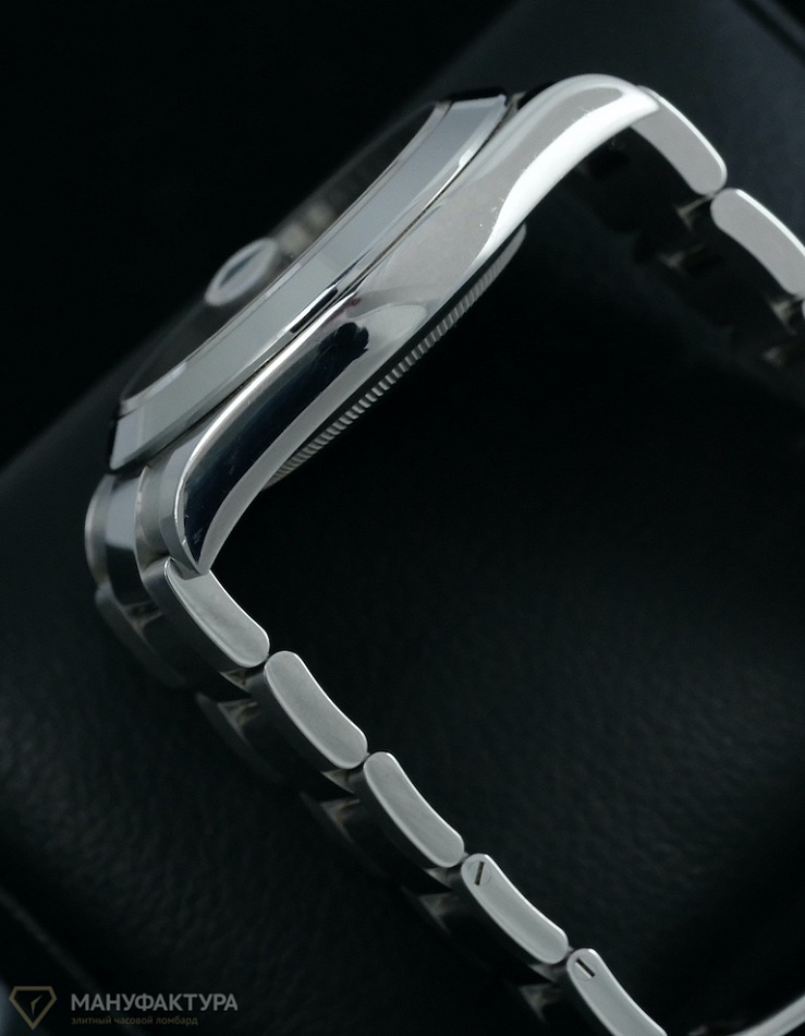 Datejust II Black Dial Sticks Index