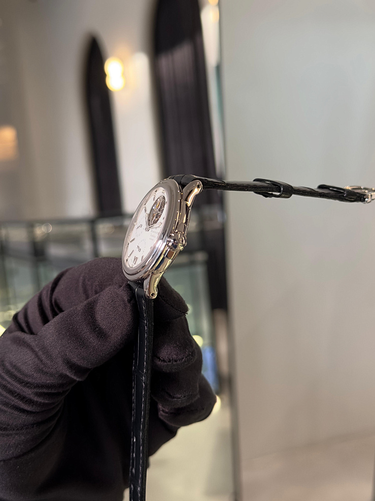 LÉMAN Tourbillon 18k White Gold 38 mm