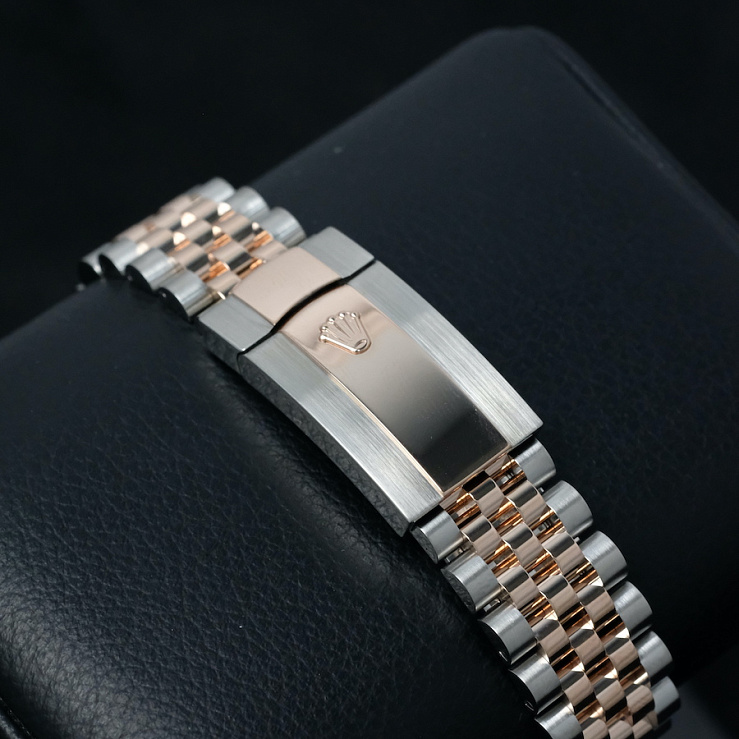 Datejust 36mm Steel & Rose Gold Diamond Bezel