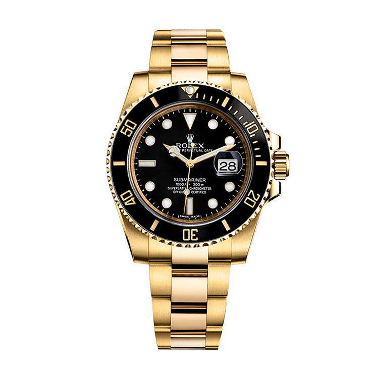 Submariner Date 40mm Yellow Gold Ceramic