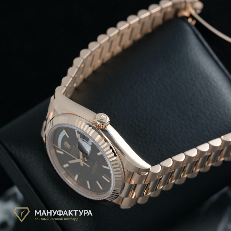 Day-Date Rose Gold Chocolate Dial 2021
